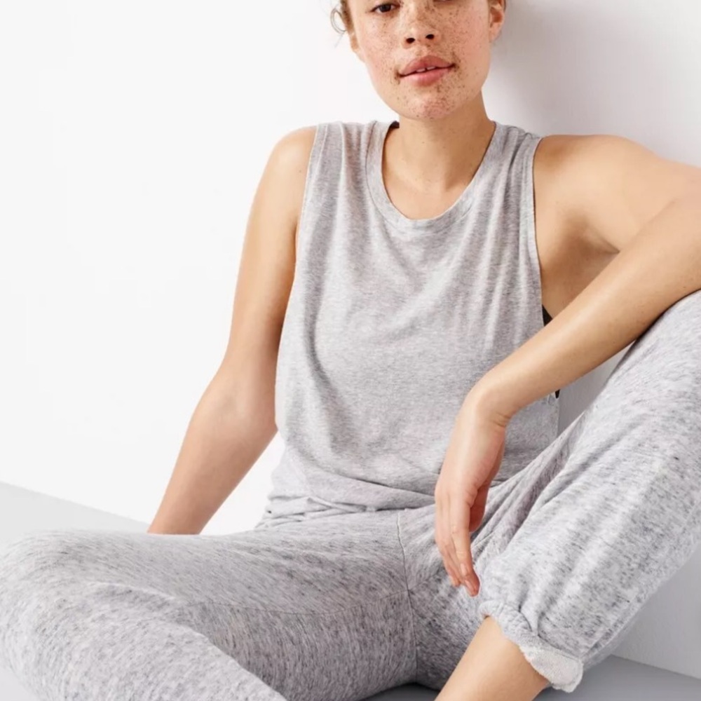 J. Crew Muscle Tank Grey XXS